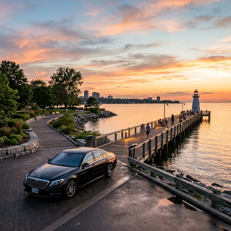 Burlington lakefront scenery